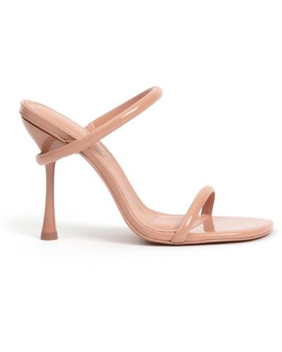 Jonathan Simkhai Siren Patent Leather Sandals - Pink