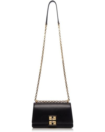 Givenchy Small 4g Leather Chain Bag - Black