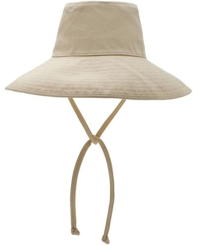 Lack of Color Holiday Canvas Bucket Hat - Natural