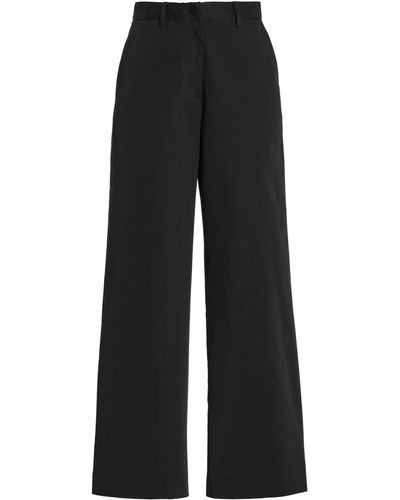 Matteau Wool-blend Pants - Black