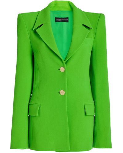 Green Sergio Hudson Jackets for Women | Lyst