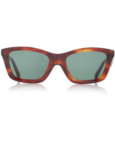Totême The Classics Square-frame Acetate Sunglasses - Brown