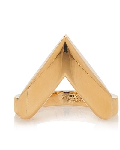 Bottega Veneta Gold Vermeil Ring - Metallic
