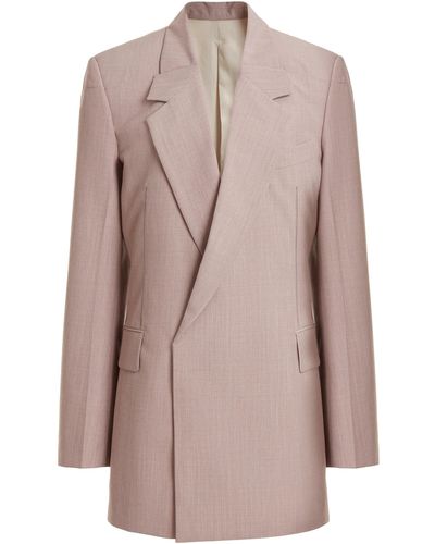 Victoria Beckham Mini Blazer Dress - Pink
