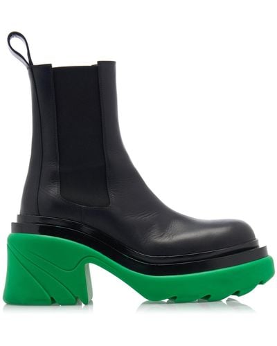 Bottega Veneta Flash Ankle Boots - Green