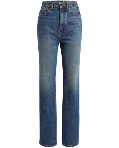 Khaite Danielle High-rise Skinny Jeans - Blue