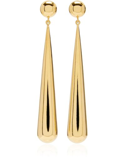 LIE STUDIO The Louise 18k Gold Plated Earrings - Metallic