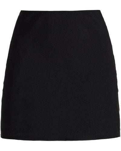 Anemos Crepe Mini Skirt - Black