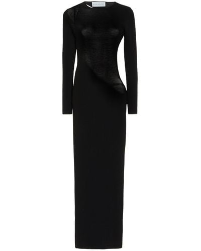 AYA MUSE Carrara Cutout Knit Dress - Black
