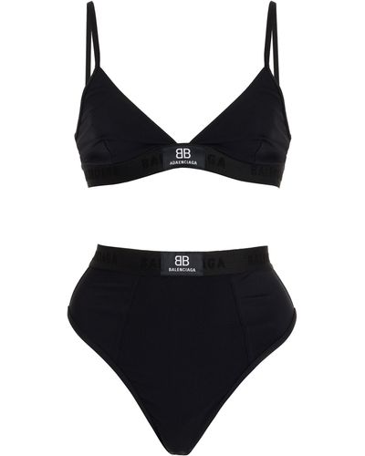 Balenciaga Bb Sporty Bikini - Black