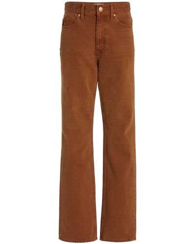 Ulla Johnson The Agnes Cropped Jeans - Brown