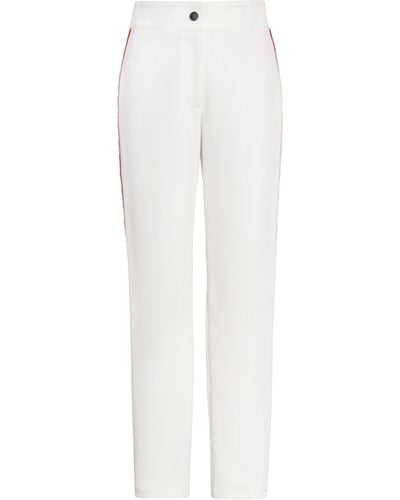 3 MONCLER GRENOBLE Embroidered Ski Trousers - White