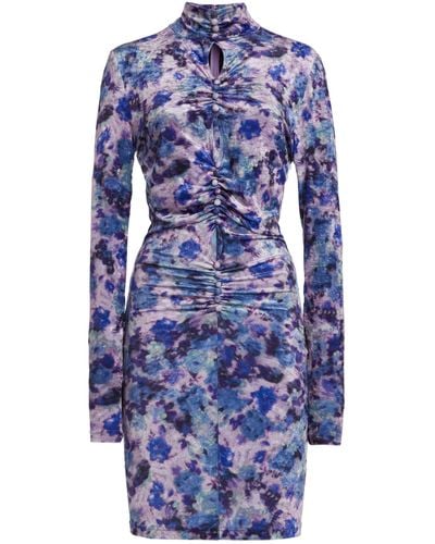 Isabel Marant Gram Cutout Mini Dress - Blue