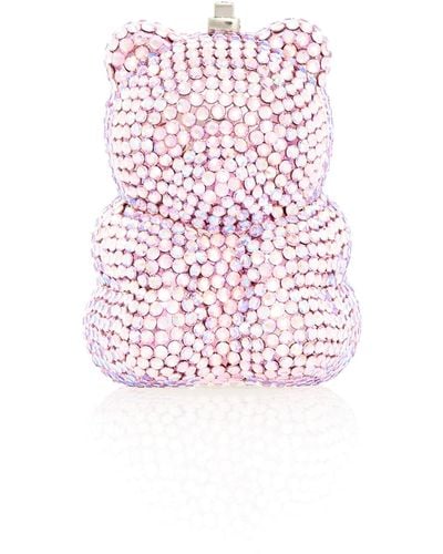 Judith Leiber Gummy Bear Crystal Pillbox - Pink