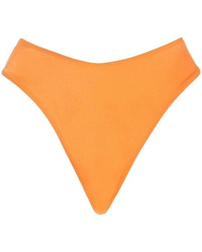 Cin Cin Boulevard High-cut Bikini Bottom - Orange