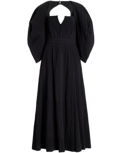 Mara Hoffman Violeta Cotton-blend Maxi Dress - Black