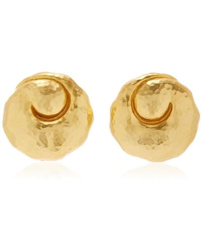 VALÉRE Leela 24k Gold-plated Earrings - Metallic