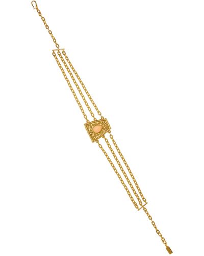VALÉRE Mayan Quartz 24k Gold-plated Choker Necklace - Metallic