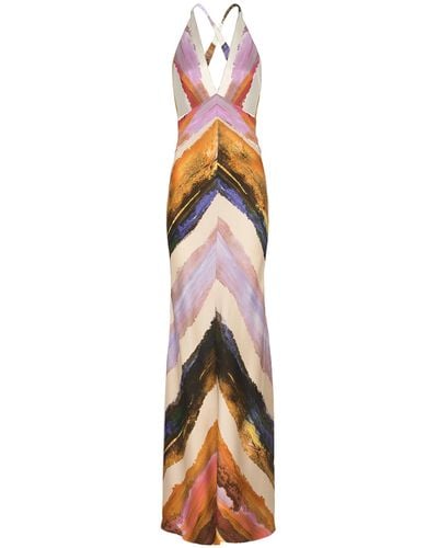 Silvia Tcherassi Daniela Halter Maxi Dress - Multicolor