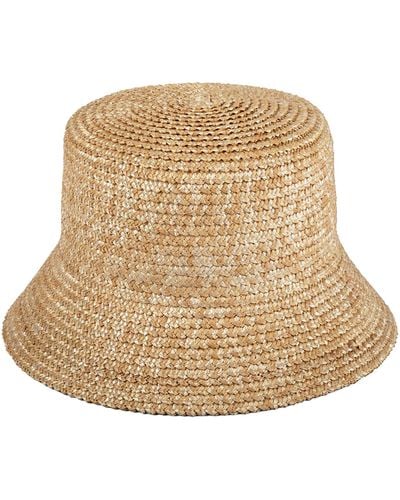 Lack of Color Inca Raffia Bucket Hat - Natural