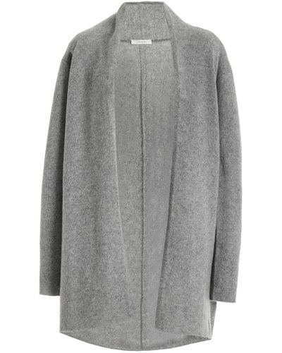 The Row Fulham Cashmere Cardigan - Gray