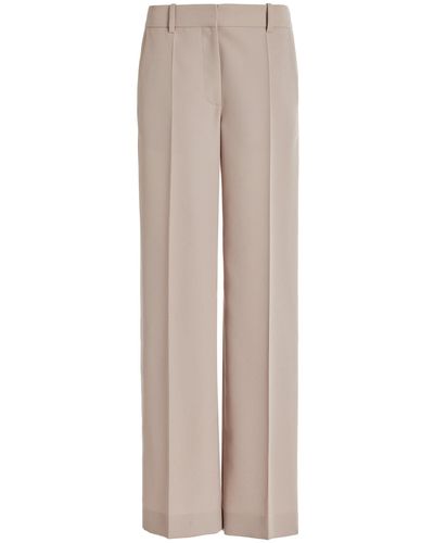 The Row Bremy Wool Trousers - Natural
