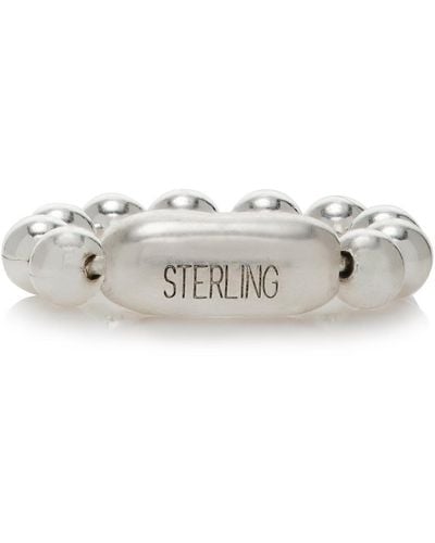 Martine Ali Oli Sterling Silver Ring - Metallic
