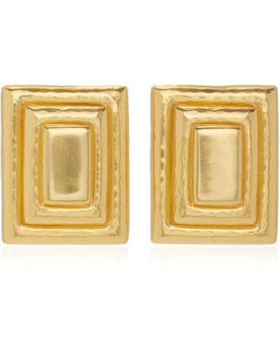 VALÉRE Hailey 24k Gold-plated Earrings - Natural