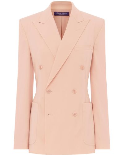 Ralph Lauren Kayleen Wool Jacket - Pink