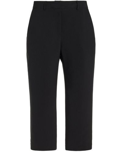 Frankie Shop Exclusive Emersyn Woven Capri Trousers - Black