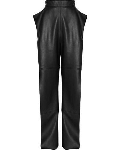 Maticevski Cinnabomb Leather Pants - Black