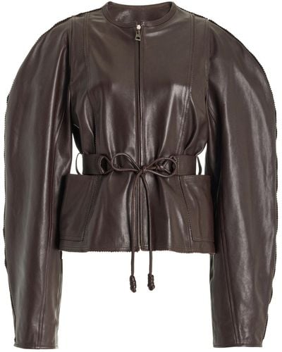 Ulla Johnson Aidan Leather Jacket - Black