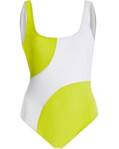 Mara Hoffman Jodi One-piece Swimsuit - Yellow