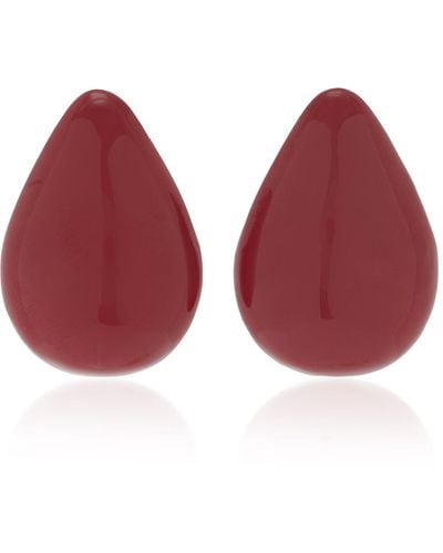 Julietta Exclusive Musgrave Resin Earrings - Red