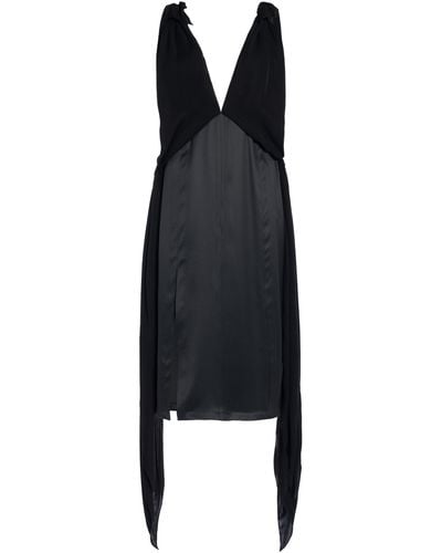 Bottega Veneta Silk Twill Dress - Black