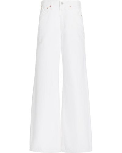 Citizens of Humanity Paloma Rigid High-rise Baggy Jeans - White