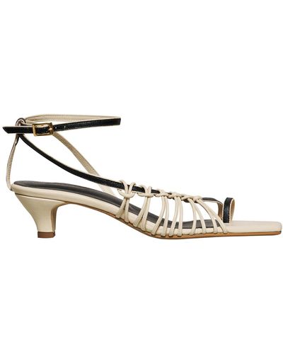Johanna Ortiz Dining And Dancing Leather Sandals - White