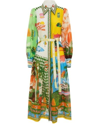 ALÉMAIS Paradiso Shirt Dress - Multicolor
