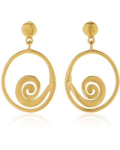 CANO Miraña 24k Gold-plated Earrings - Metallic