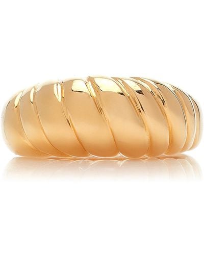Sophie Buhai Gold Small Shell Ring - Metallic