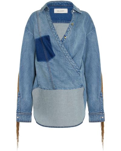 Hellessy Bianca wrinkled - Blue