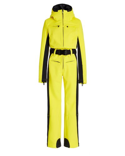 Goldbergh Parry Hooded Shell Ski Suit - Yellow
