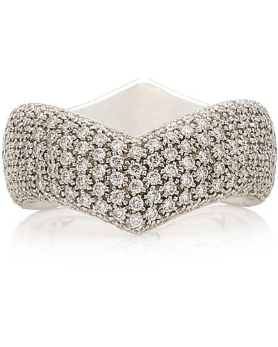 Pasquale Bruni Sensual Touch 18k White Gold Diamond Ring