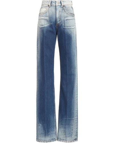 Victoria Beckham Julia Ombre High-rise Jeans - Blue
