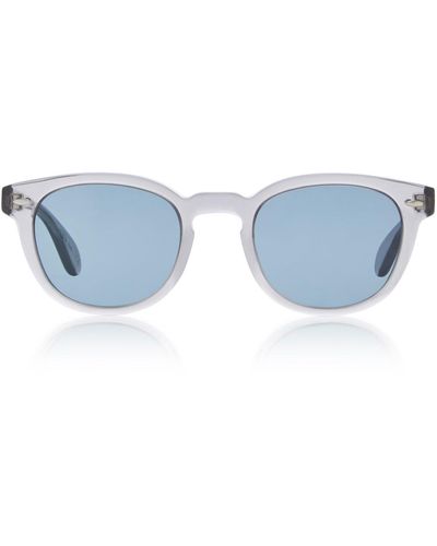 Oliver Peoples Sheldrake Round Sunglasses - Grey