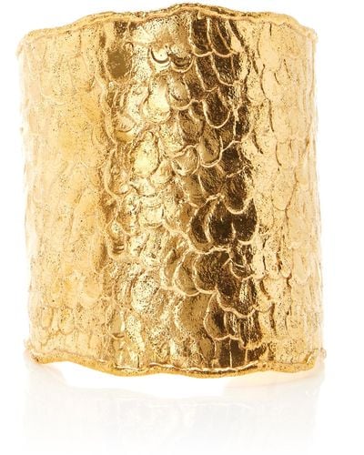 Sylvia Toledano Swan 22k Gold-plated Cuff - Metallic