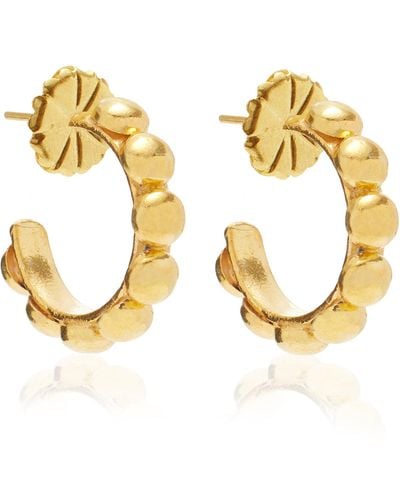 Sylvia Toledano Mini Créole Gold-plated Earrings - Metallic