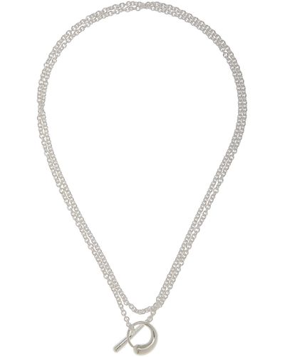 RAGBAG STUDIO Oculus Sterling Silver-plated Necklace And Waist Chain - Metallic