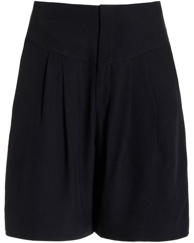 BITE STUDIOS Pleated Suiting Shorts - Blue