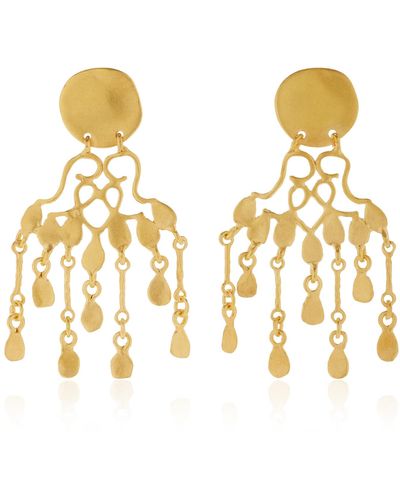 CANO Sikuani 24k Gold-plated Earrings - Metallic